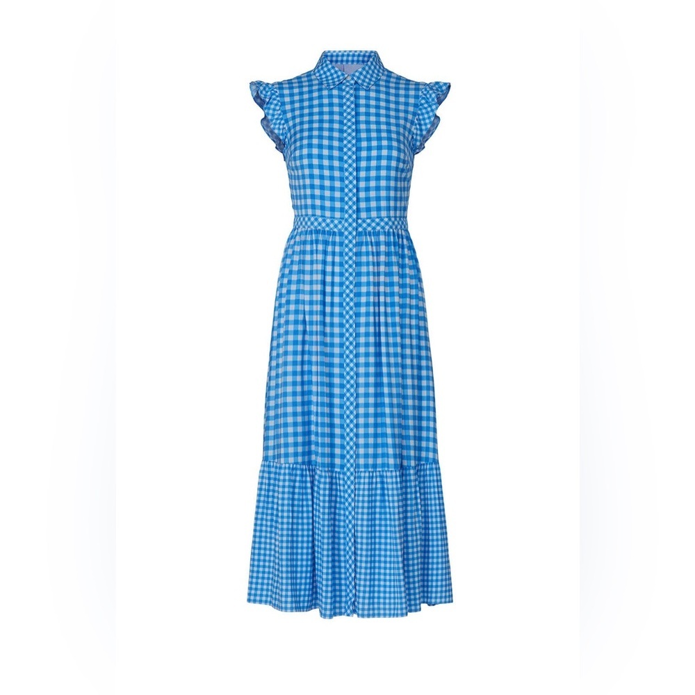 Draper James Flutter Sleeve Patio Shirtdress – Size 2 - Picture 5 of 16